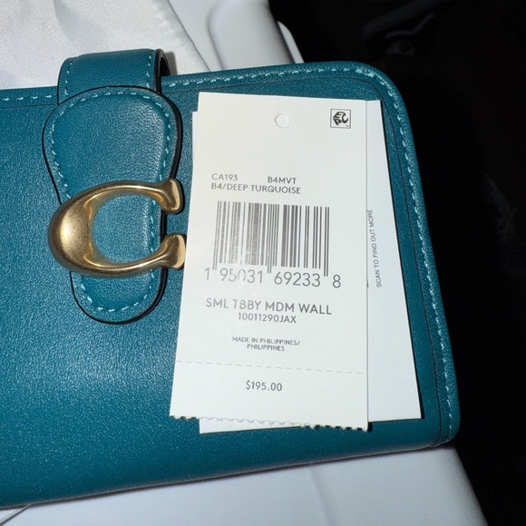 Coach suede tabby with matching wallet - Picture 5 of 7